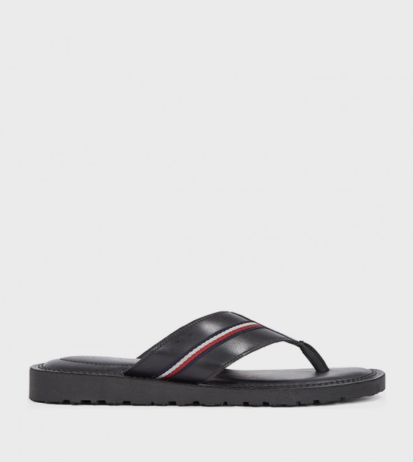 Flag Detail Casual Sandals