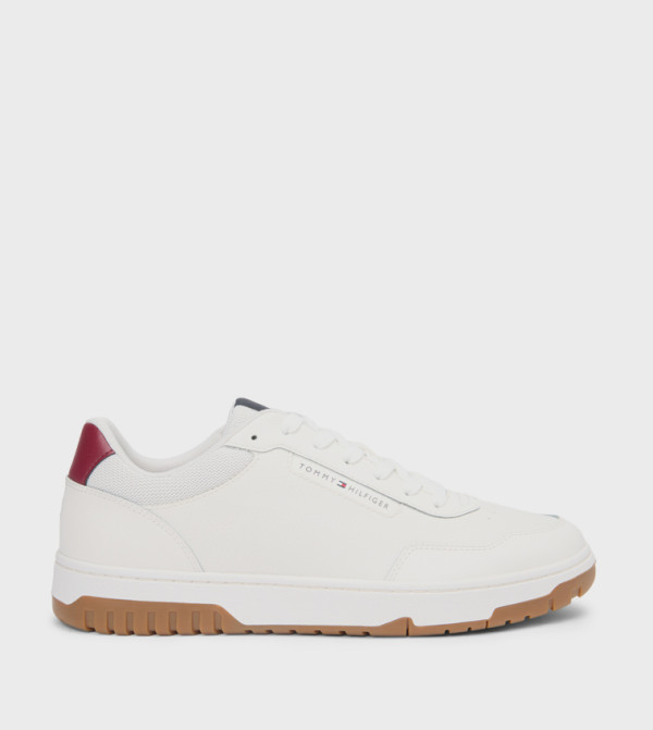 Logo Detail Basketball Sneakers