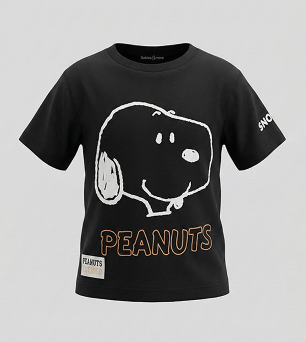 Peanuts Printed Short Sleeves T-Shirt