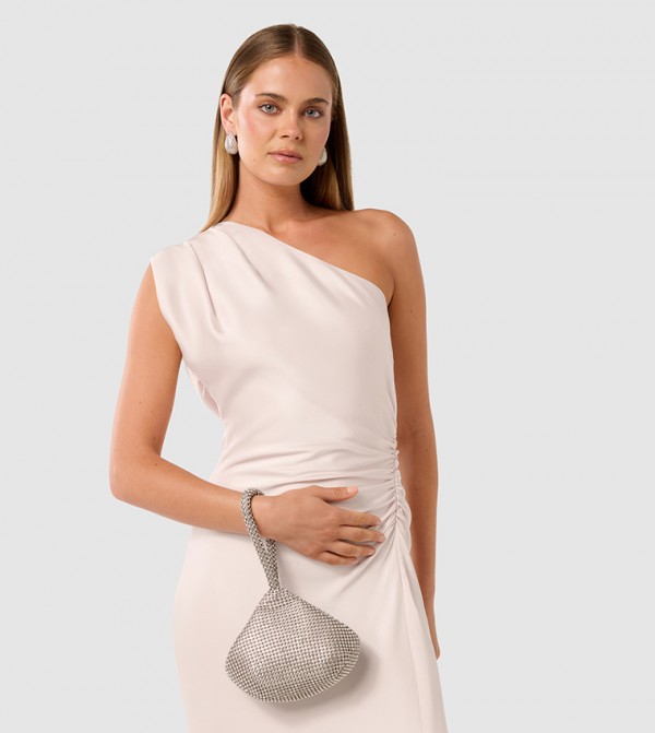 LEA Diamante Pouch Clutch