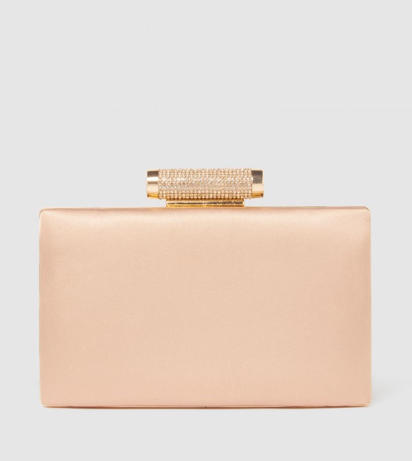 JACQUI Crystal Clasp Clutch