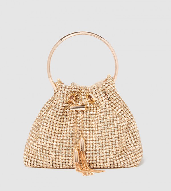 SIGNATURE SKYLAH Embellished Handheld Bag