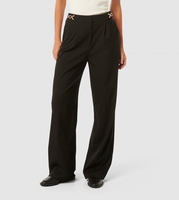 REMI Solid Relaxed Fit Pants