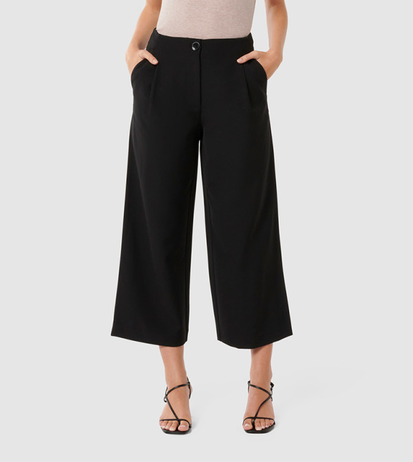 Button Trim Culotte