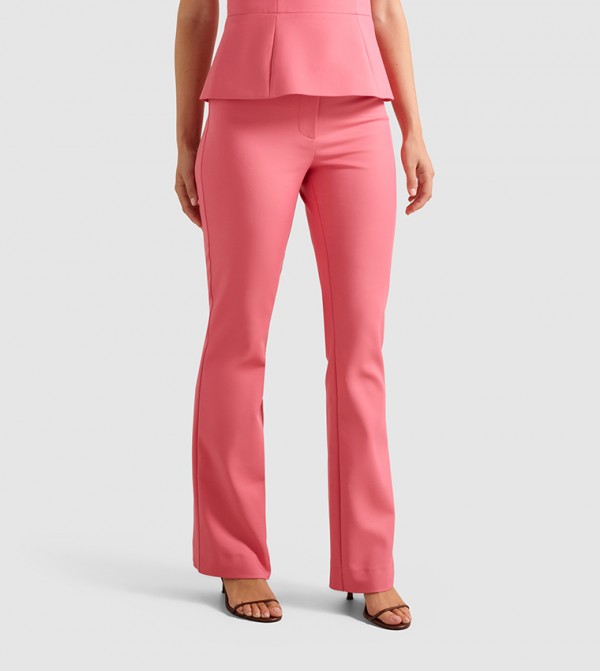 KEISHA High Waist Flared Pants