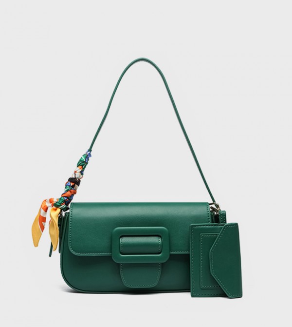Textured Shoulder Bag