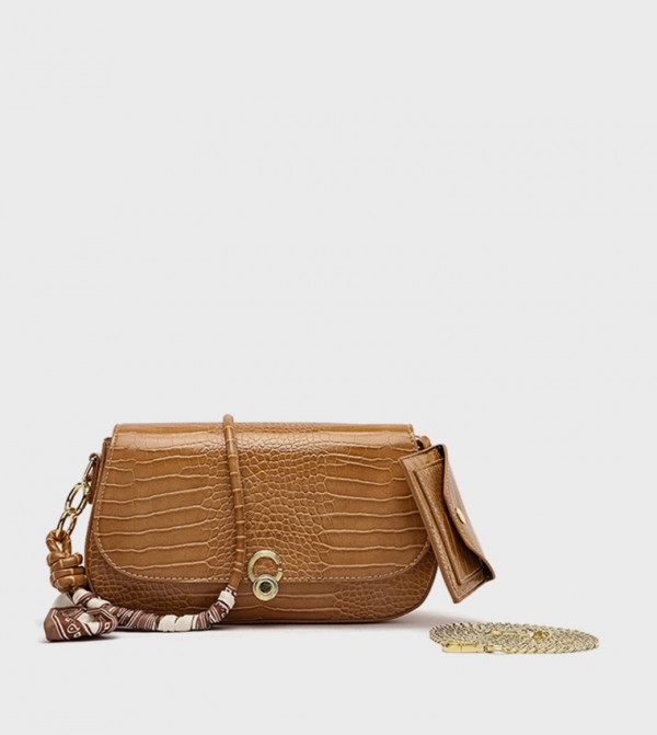Textured Shoulder Bag