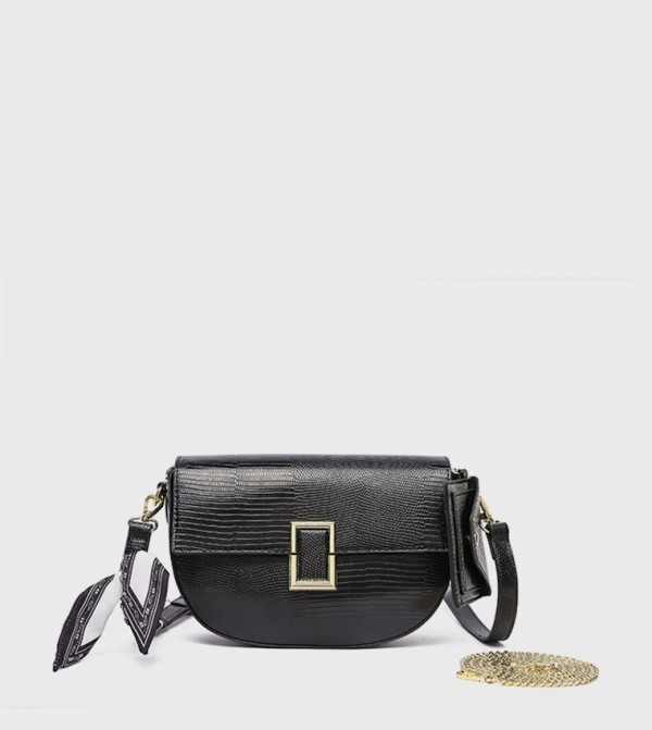 Textured Convertible Crossbody Bag