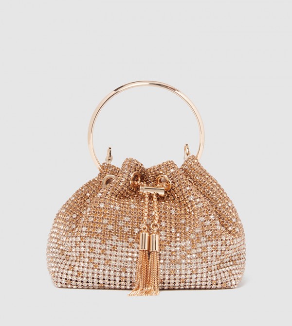 SKYLAH Embellished Bucket Bag