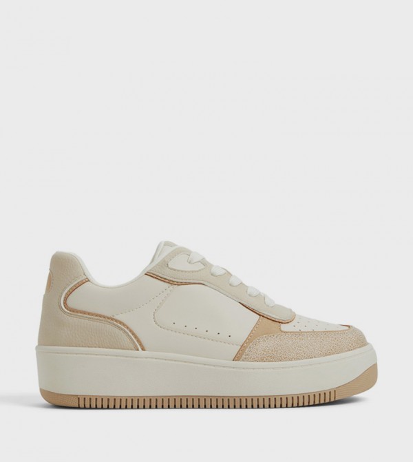 FRESHY Color Block Platform Sneakers