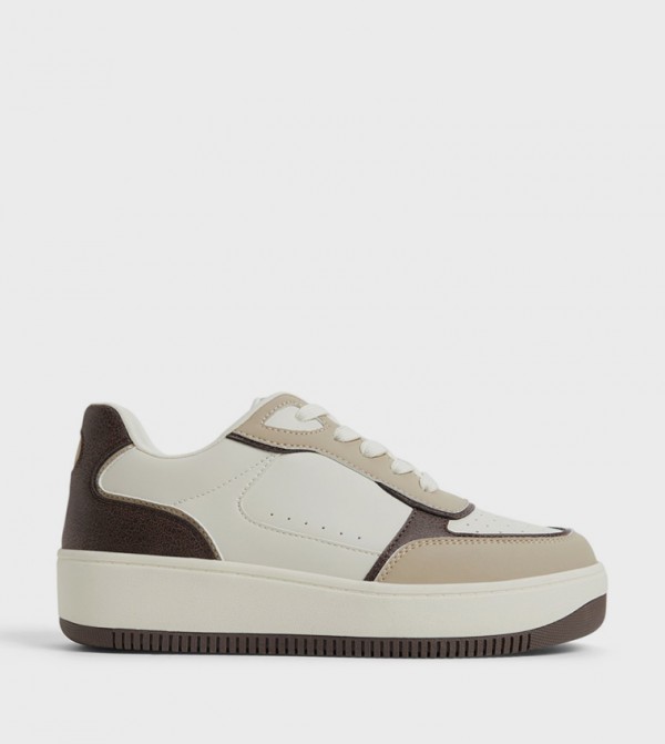 FRESHY Color Block Platform Sneakers