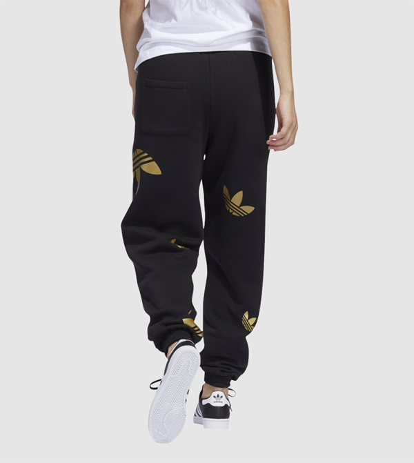 Buy Adidas Originals Large Logo Pants Black/Gold In Multiple