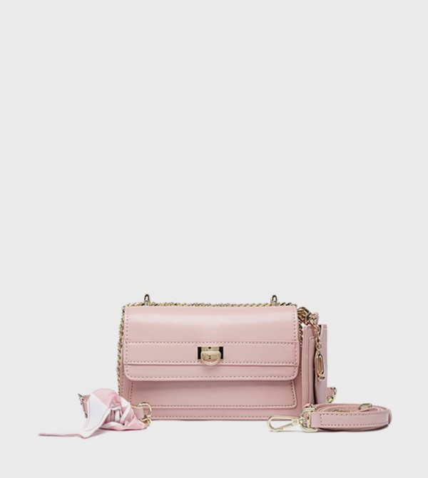 Logo Detail Convertible Crossbody Bag