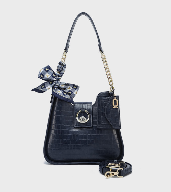 Textured Shoulder Bag
