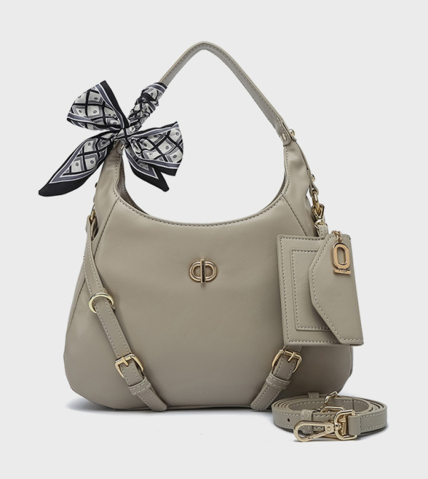 Textured Shoulder Bag