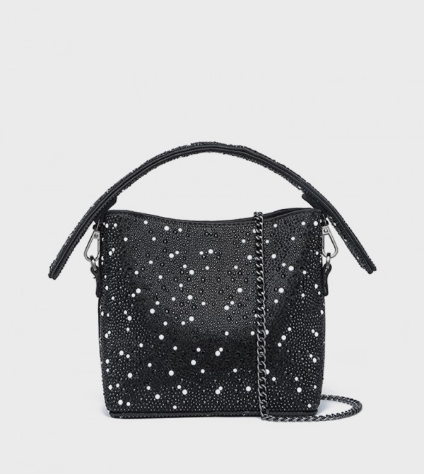 Embellished Handheld Bag