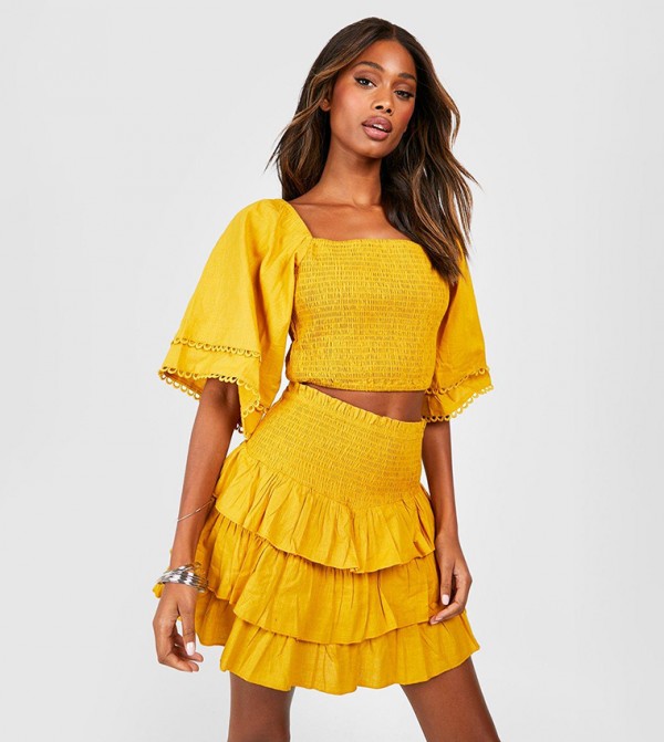 Boohoo store rara dress