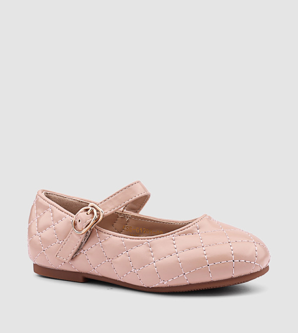 Quilted Mary Jane Shoes