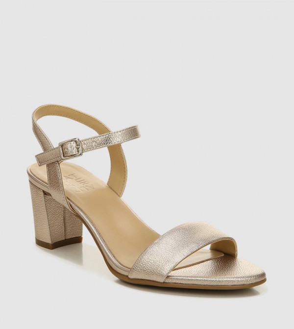 BRISTOLL Open-Toe Block Heel Sandals