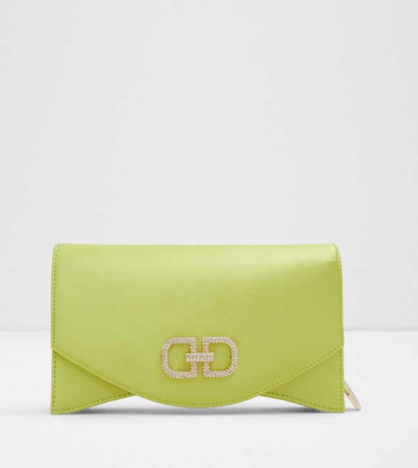 Pale yellow 2024 clutch bag