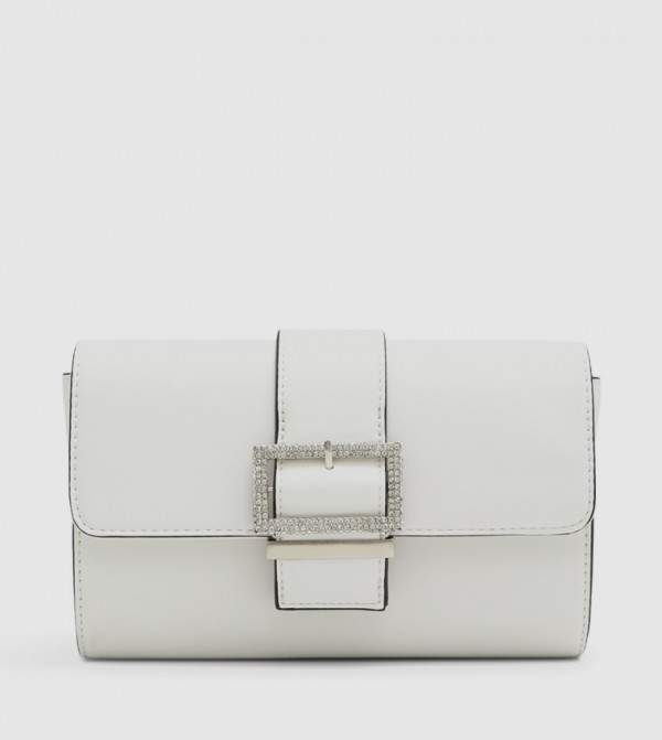 GANNEDELIA Embellished Clutch