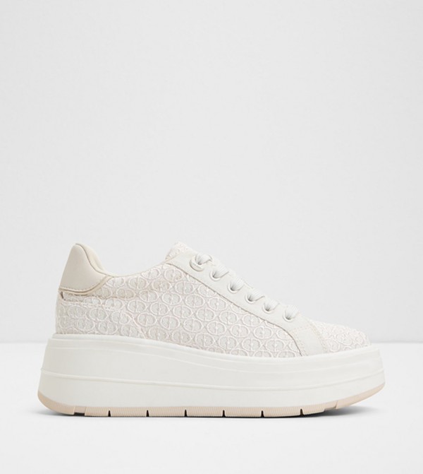 GARELIA Embroidered Platform Sneakers