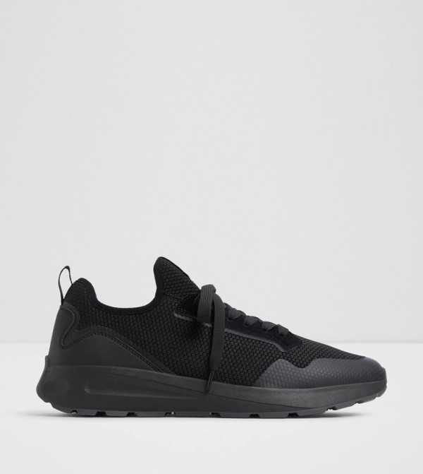GARRICK Textured Lace-Up Sneakers