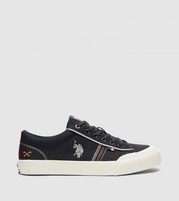 GARY Logo Detail Lace-Up Sneakers