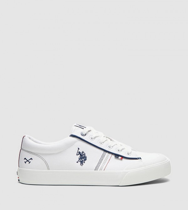 GARY Logo Detail Lace-Up Sneakers