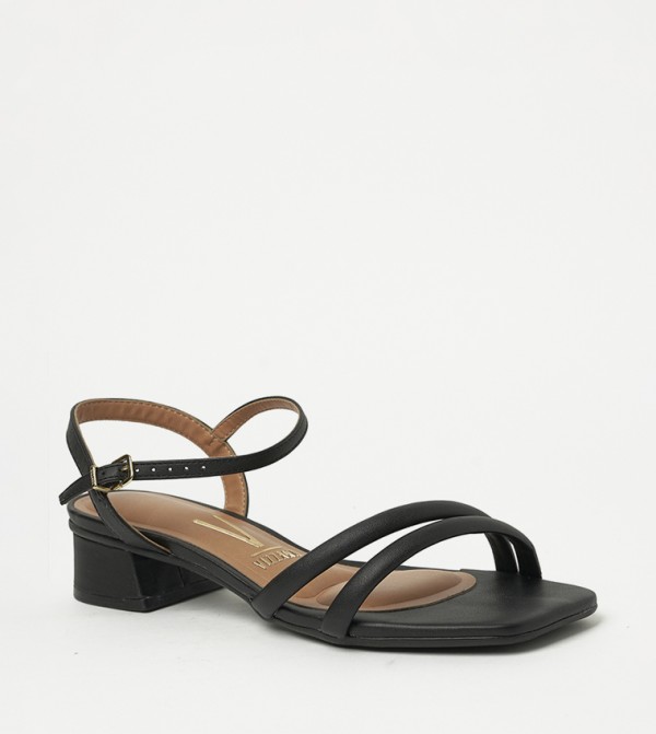 ROBIN Low Block Heel Sandals
