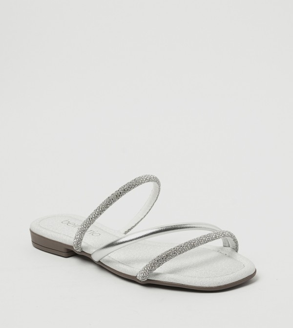 MARILYN Embellished Flat Sandals