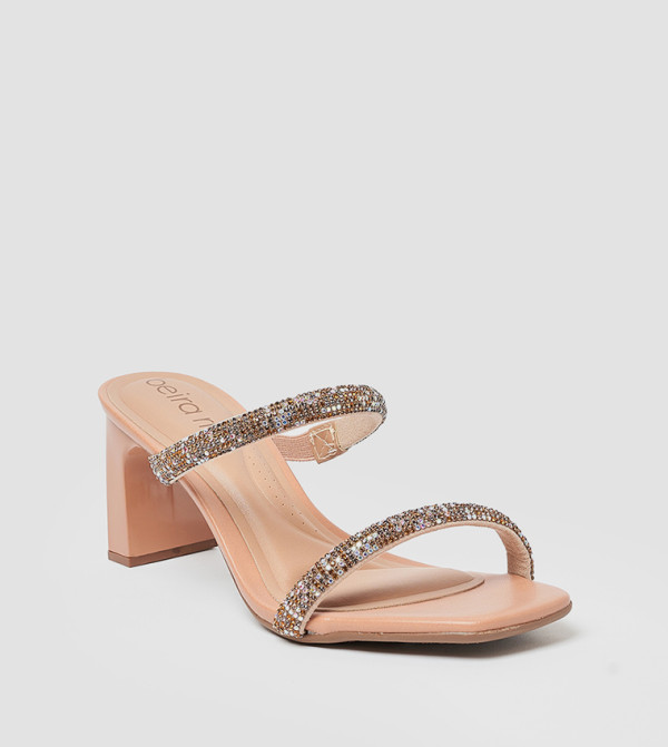 LUKA Embellished Heel Sandals