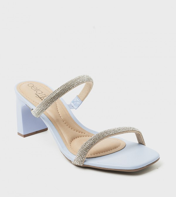 MARINA Embellished Heel Sandals