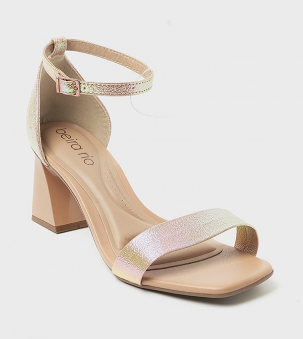 CORALINE Ankle Strap Heel Sandals