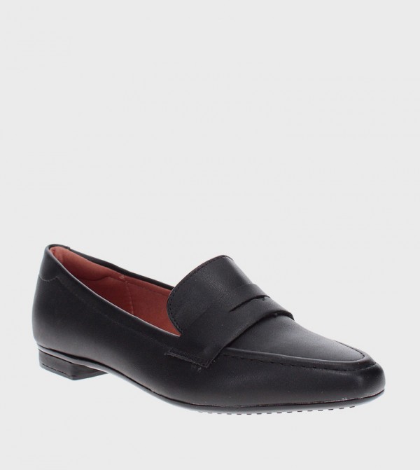 Textured Slip-On Loafers