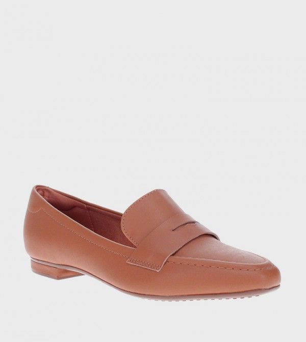 Textured Slip-On Loafers