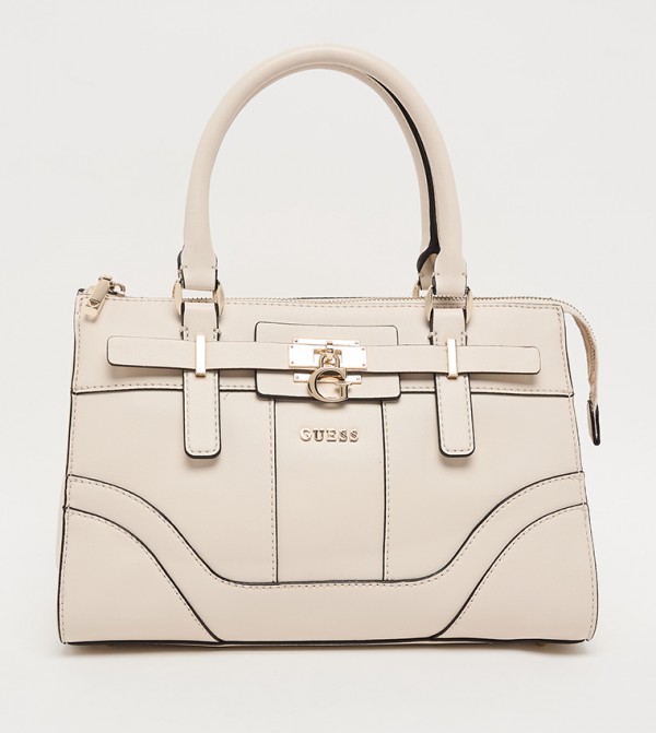 GREYSON II Logo Detail Satchel Bag