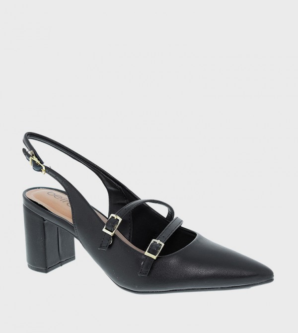 Pointed Toe Slingback Pumps