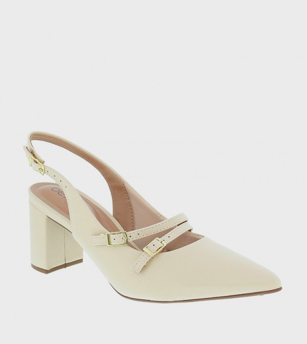 Pointed Toe Slingback Pumps