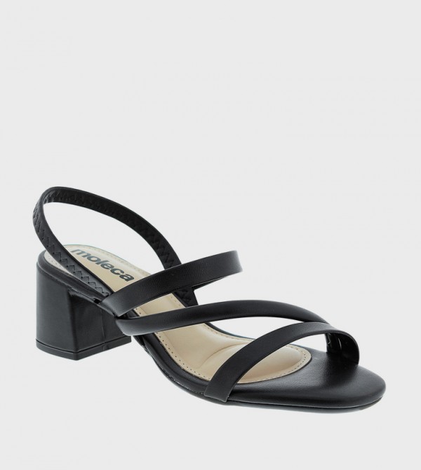 Open Toe Block Heel Sandals