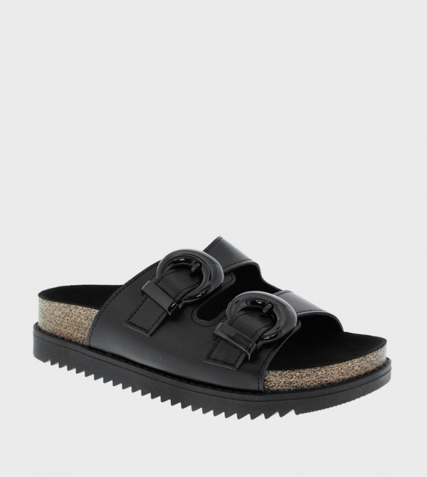 Buckle Strap Comfort Sandals