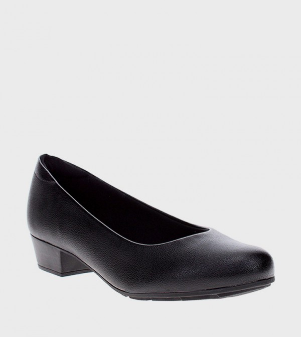 Textured Slip-On Pumps