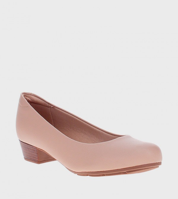 Textured Slip-On Pumps