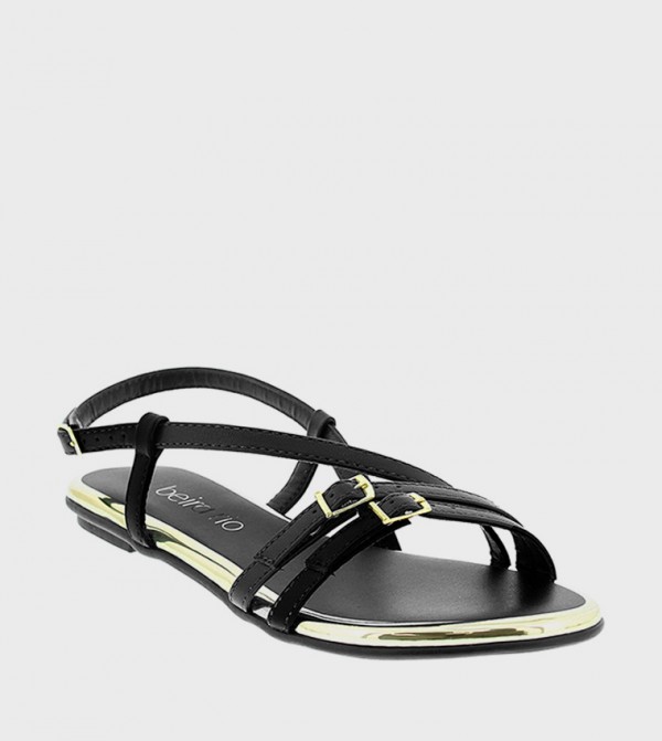 Strappy Flat Sandals