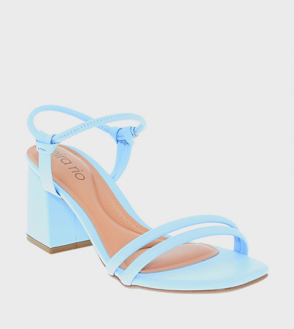 Square Toe Heel Sandals