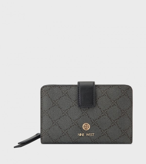 LOCKUP Monogram Patterned Wallet