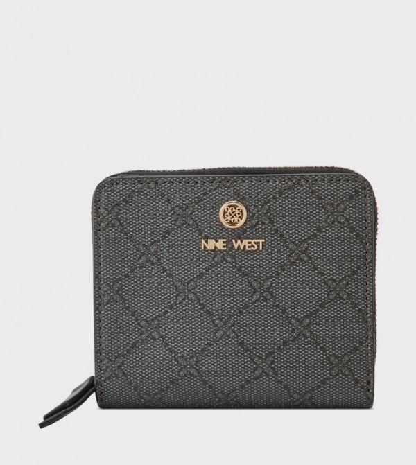 LOCKUP Monogram Patterned Mini Wallet