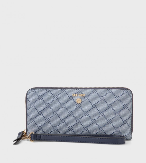 CAIREANN Monogram Patterned Wristlet Wallet