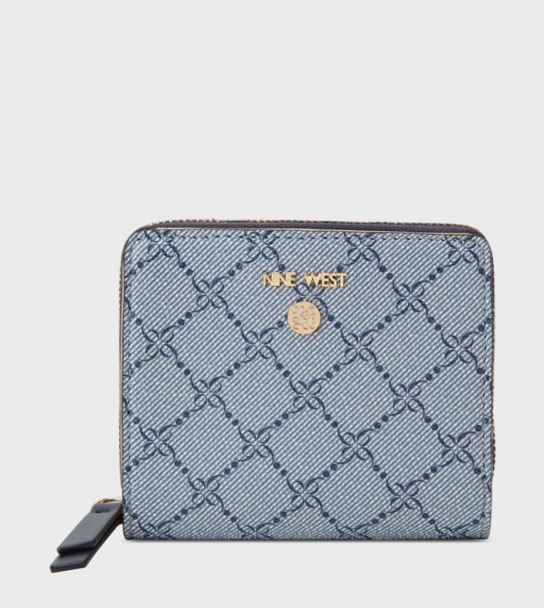 CAIREANN Monogram Patterned Mini Wallet