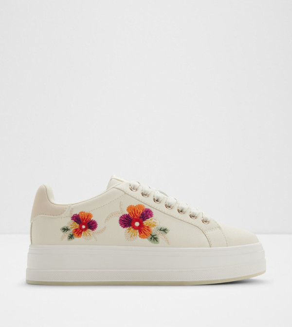 GLENORAN Embroidered Platform Sneakers